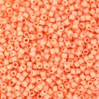 DB-2111 5.2 Grams of 11/0 Duracoat Opaque Dyed Peach Delica Beads