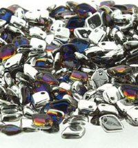 10 Grams Crystal Volcano 3.7x5mm Dragon Scale Beads