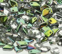 10 Grams Medium Crystal Vitrail 3.7x5mm Dragon Scale Beads