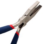 Economy Flat Nose Pliers with Foam Handles
