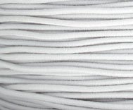 100 Yards of 1mm White Elastic Stretch Cord