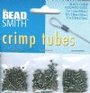 Beadsmith Crimp Tubes Mixed Size Pack - Gunmetal