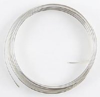 3 Meters of 1.2mm German Silver over Copper Wire (16ga)