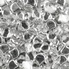 10 Grams 7.5mm Backlit Labrador Half Coat Czech Glass Ginko Leaf Beads