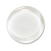 1 24mm Clear Unfoiled Round Glass Cabochon