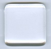 1 23.5x23.5mm Clear Unfoiled Square Glass Cabochon