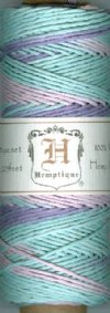 Hemptique 20lb 205 Feet Variegated Purple Cord (Spool)