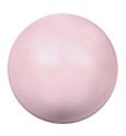 25 6mm Pastel Rose Swarovski Pearl Beads