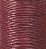 25 yards of 1mm Corida Red Leather Cord