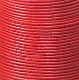 25 yards of 1mm Red Leather Cord