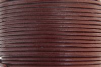25 Meters of 1.5mm Burgundy Leather Cord