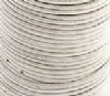 25 Meters of 1.5mm White Leather Cord