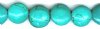 8 inch strand of 14mm Magnesite Turquonite Flat Coin Beads