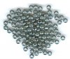 144 2x3mm Gunmetal Metal Rondelle Beads