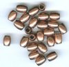 25 7x5mm Antique Copper Oval Beads