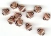 11 9x8mm Antique Copper Metal Lantern Beads