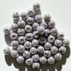 40 6mm Round Light Lilac Miracle Beads
