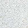 SB6-0402F 22g of Matte Opaque Chalk White 6/0 Miyuki Seed Beads