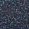 SB6-1425 22g of Silverlined Dyed Blue Zircon 6/0 Miyuki Seed Beads