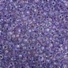 SB6-2607 22g of Sparkling Purple Lined Crystal 6/0 Miyuki Seed Beads