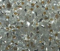 LM0001 - 10 Grams Silverlined Crystal 4x7mm Long Miyuki Magatama Drop Beads