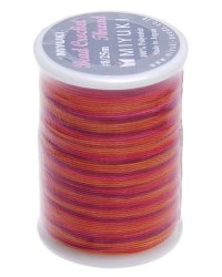 25 Meter Spool Miyuki Crochet Thread - Pink Grapefruit Variegated