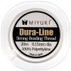 20m of .15mm Miyuki Crystal Clear Duraline Beading Thread