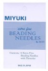 Miyuki Extra Fine Needle Set (Set of 6) 
