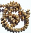 16 Inch Strand of 6x9mm Salwig Bicone Beads