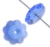 5 8mm Light Sapphire Preciosa Flower Beads