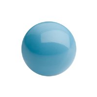 25, 4mm Aqua Blue Gem Color Preciosa Maxima Pearl Beads