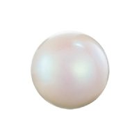 25, 6mm Pearlescent White Preciosa Maxima Pearl Beads