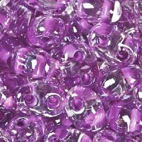 TB-38628 - 10 Grams Lilac Lined Crystal 2.5x5mm Preciosa Twin Beads