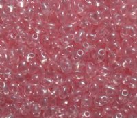 TB-08198 - 10 Grams Crystal Pale Pink Pearl 2.5x5mm Preciosa Twin Beads