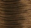 20 Yards of 1.5mm Light Brown Mousetail Cord with Reusable Bobbin