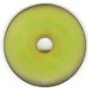 1 56x7mm Matte Olivine Resin Donut 