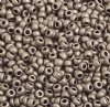 50 Grams of 10/0 Matte Metallic Terra Brown Seed Beads
