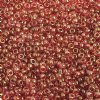 50 Grams of 10/0 Transparent Pink Lustre Seed Beads 