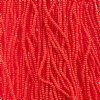 10 Grams 11/0 Charlotte Seed Beads - Opaque Medium Red
