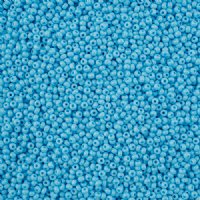 10 Grams 11/0 Charlotte Seed Beads - Opaque Light Blue