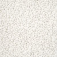 10 Grams 11/0 Charlotte Seed Beads - Opaque Chalk White