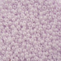 50 Grams of 11/0 Opaque Natural Pink Lustre Seed Beads