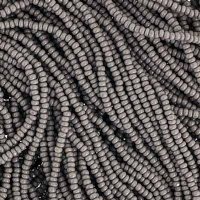 10 Grams 13/0 Charlotte Seed Beads - Opaque Grey