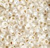 50g 2/0 Silver Lined Crystal AB Seed Beads