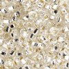 50g 2/0 Silver Lined Crystal Seed Beads