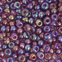 50g 2/0 Transparent Amethyst AB Seed Beads