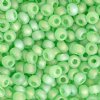 50g 2/0 Transparent Matte Light Green AB Seed Beads