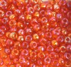 50g 2/0 Transparent Orange AB Seed Beads