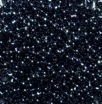 25 grams of 2x4mm Metallic Gunmetal Farfalle Seed Beads
