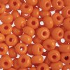 25g of 32/0 Opaque Orange Seed Beads